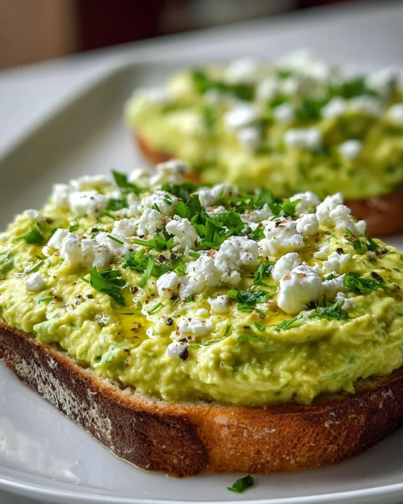 Creamy avocado feta dip served in a bowl with fresh vegetables