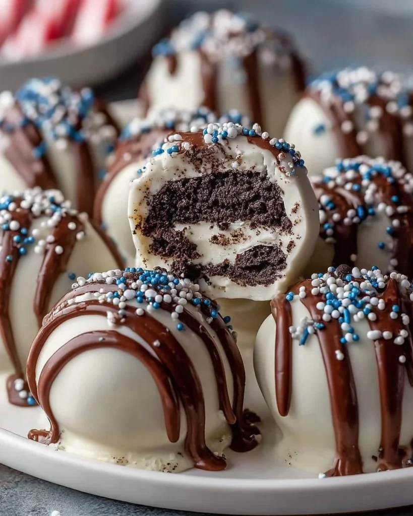 Delicious quick Oreo chocolate truffle bites for a sweet treat
